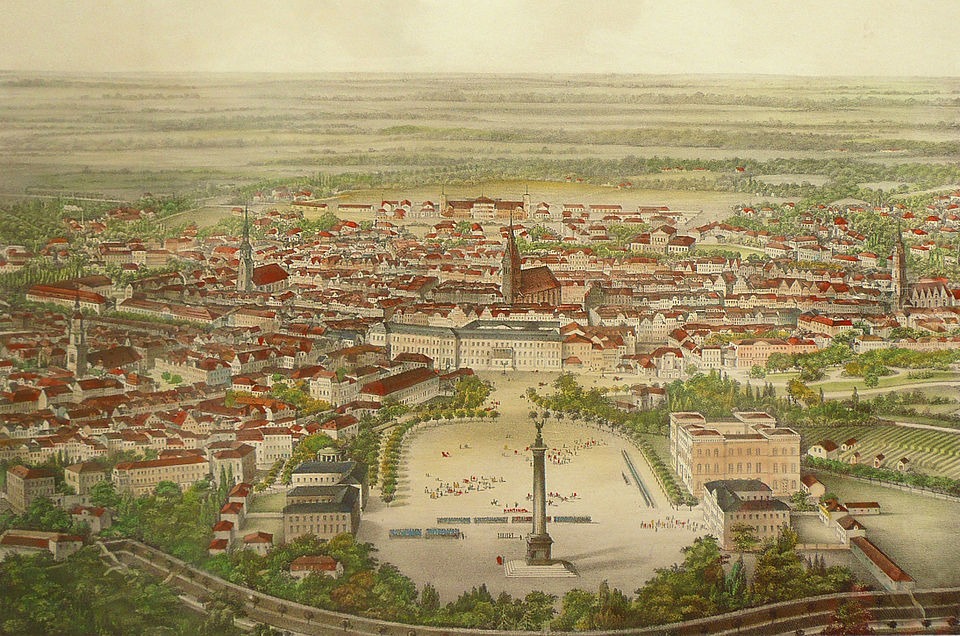 Hannover, Germany in 1850